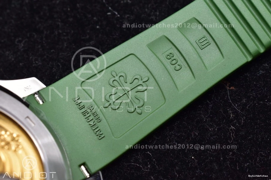 Edition On Dial 324CS SS Best Rubber 42mm 1:1 Green 5168G Strap 514 ZF Aquanaut Green NewStyle 0522